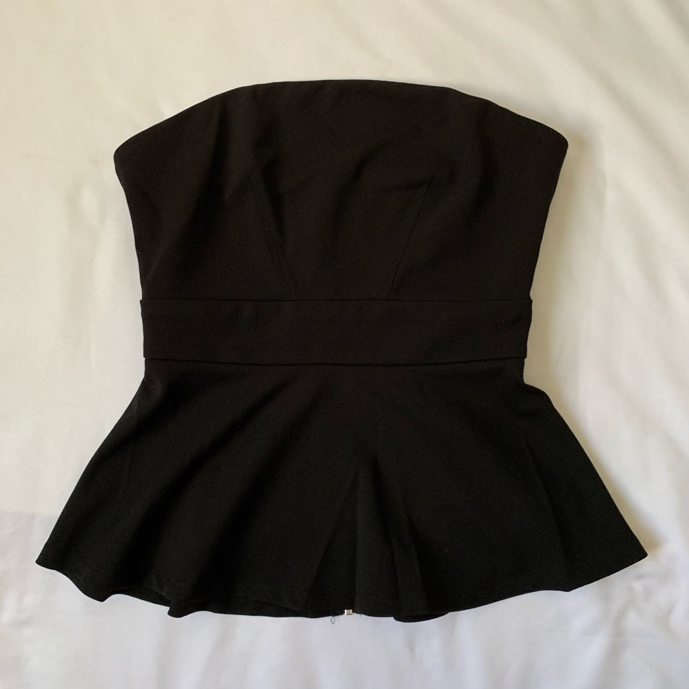 Sugar + Lips ✖️ Peplum style Tube Top XS